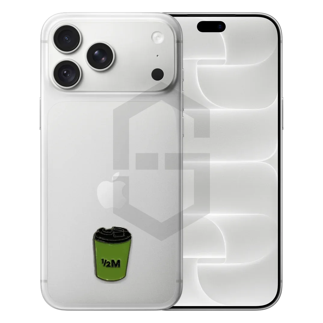 ½M Cup Metal Sticker, Green — photo 1