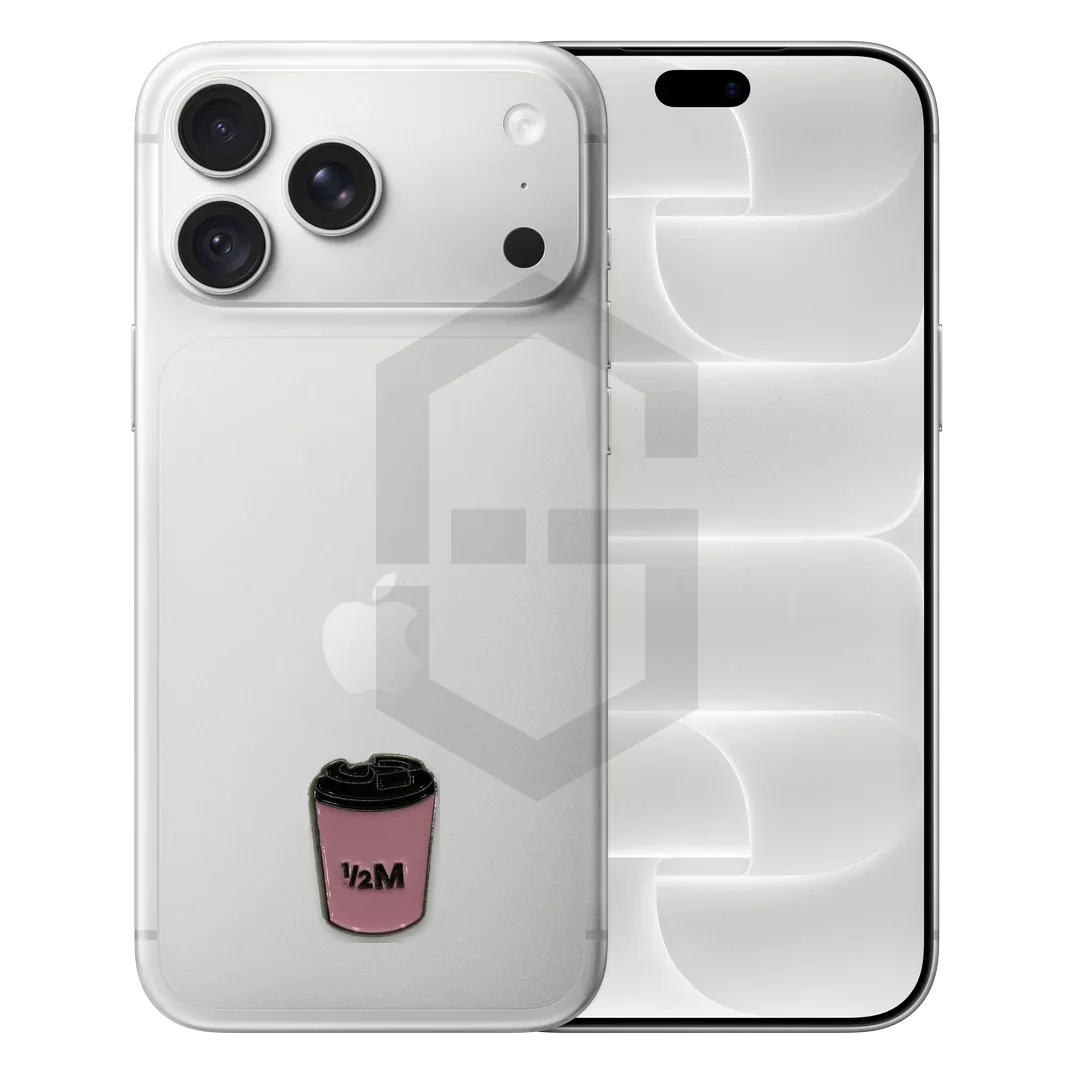 ½M Cup Metal Sticker, Pink — photo 1