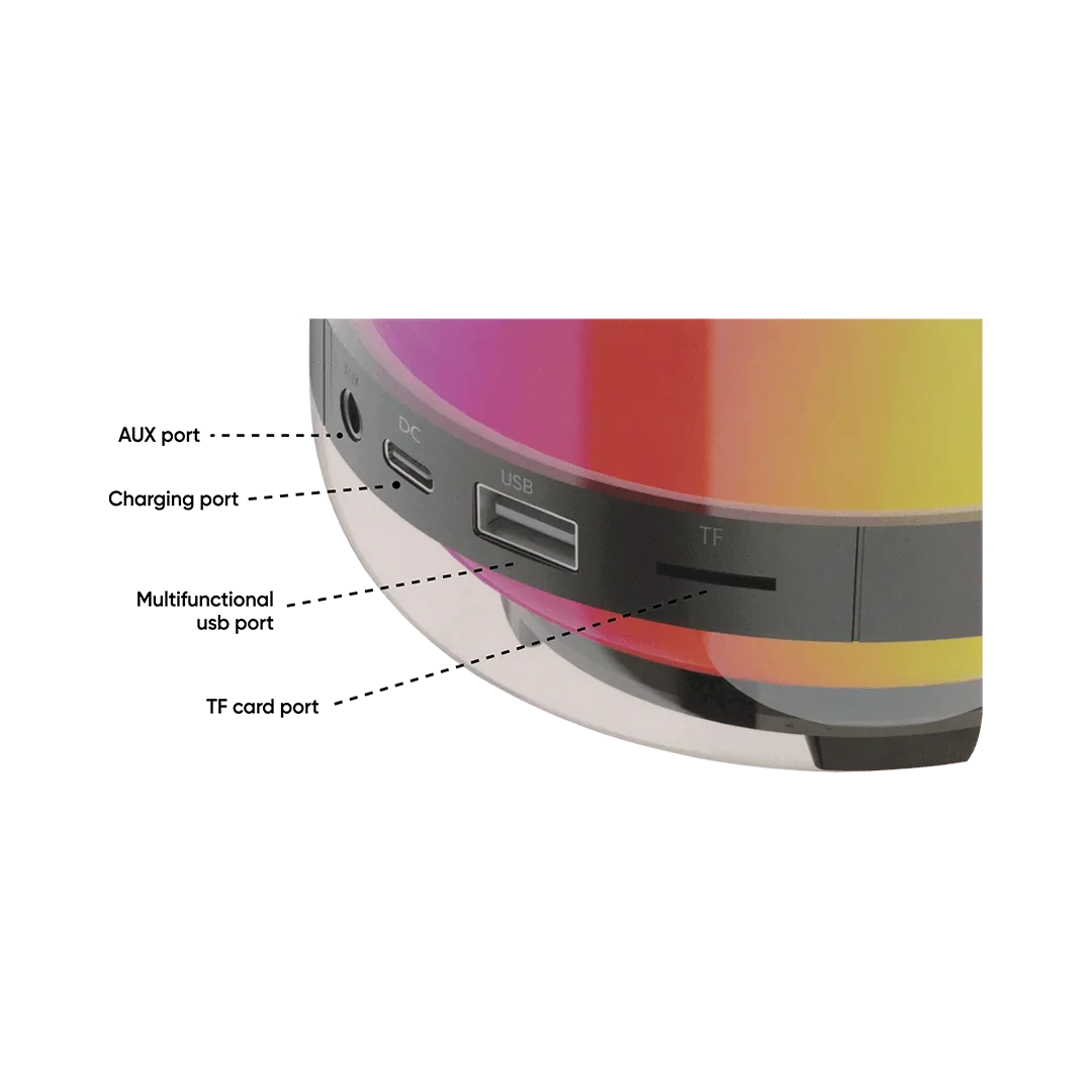 BX-187 RGB Bluetooth Speaker, 20W — photo 3