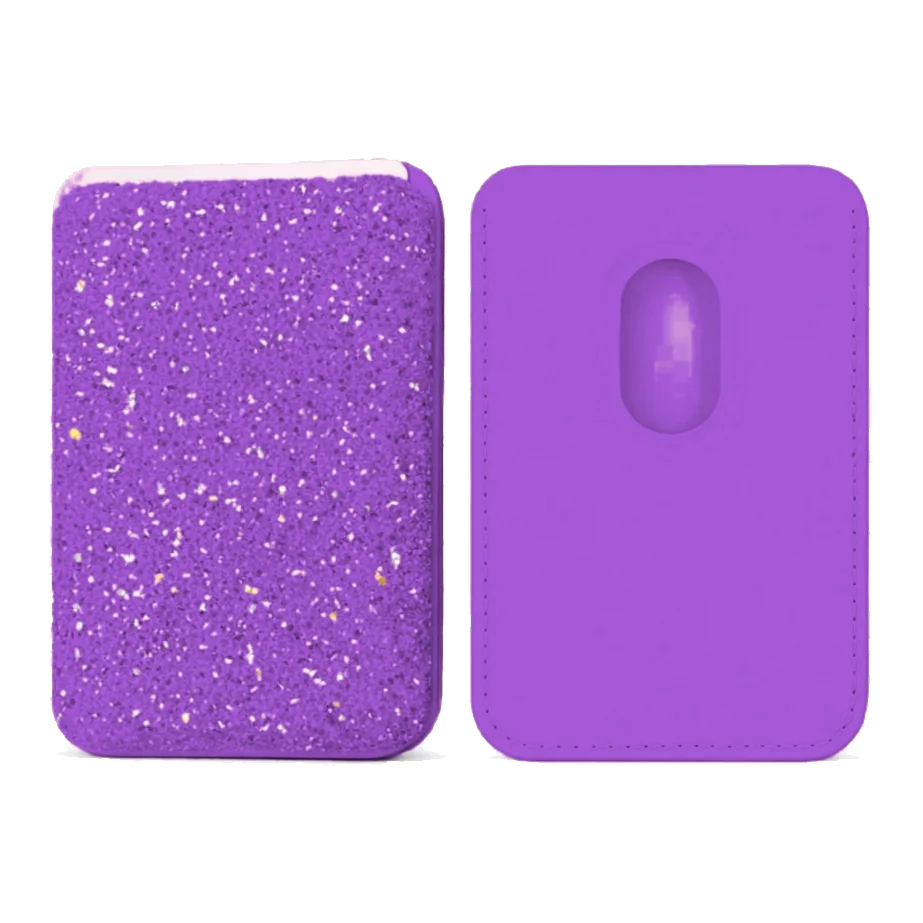 Diamond MagSafe Wallet — Purple