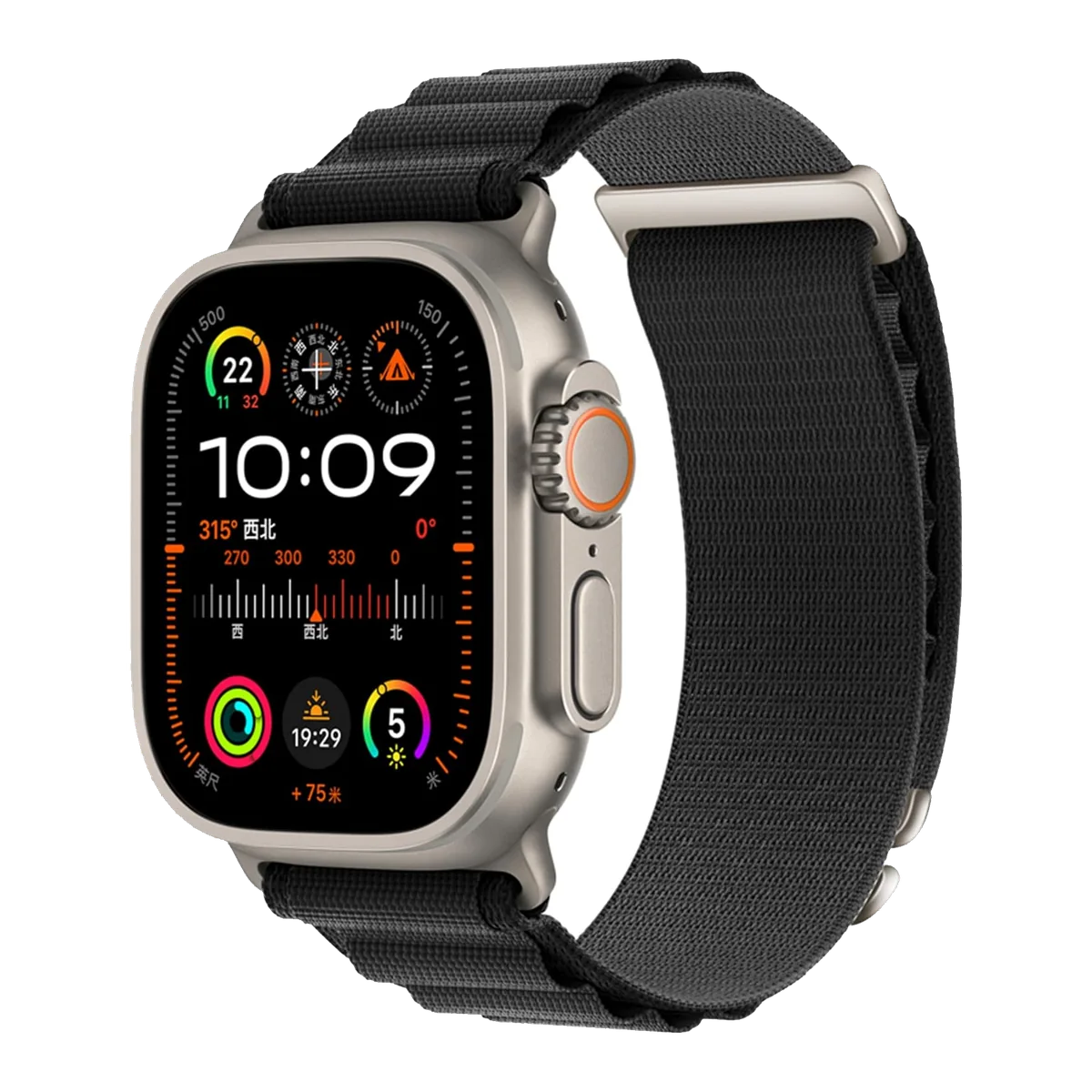 DuraPro Flex Loop Band for Apple Watch — Black