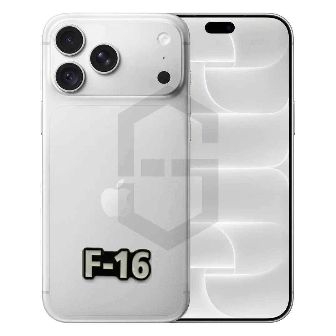 F-16 Metal Sticker — photo 1