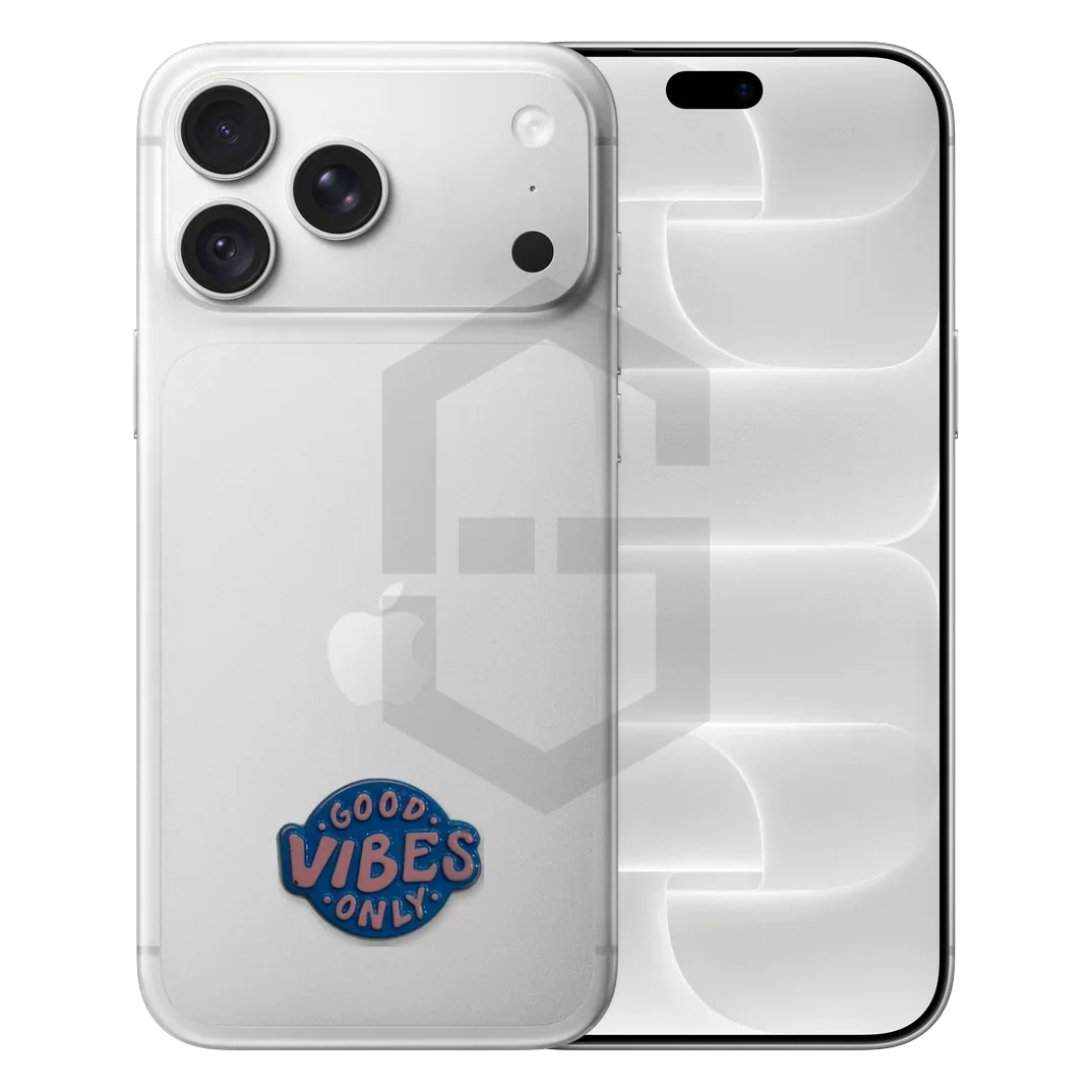 Good Vibes Only Metal Sticker — photo 1