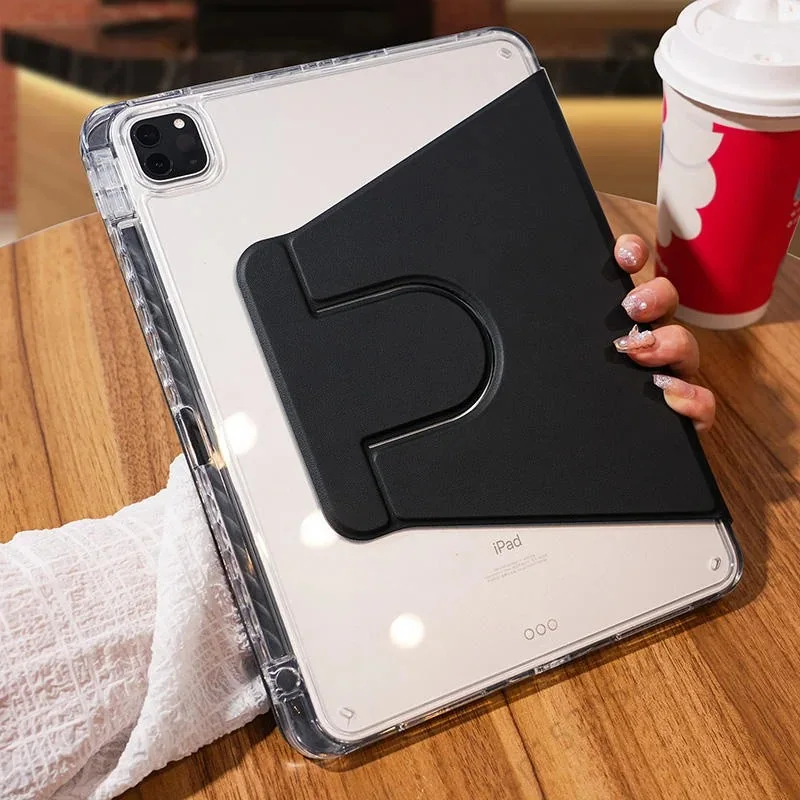 iPad 360° Rotating Case — Black