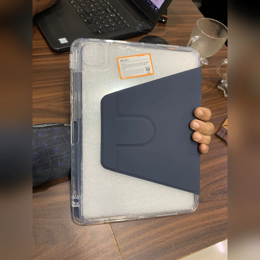 iPad 360° Rotating Case — Blue