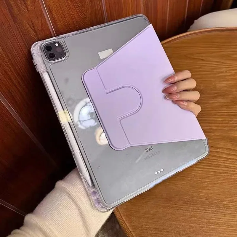 iPad 360° Rotating Case — Lavender