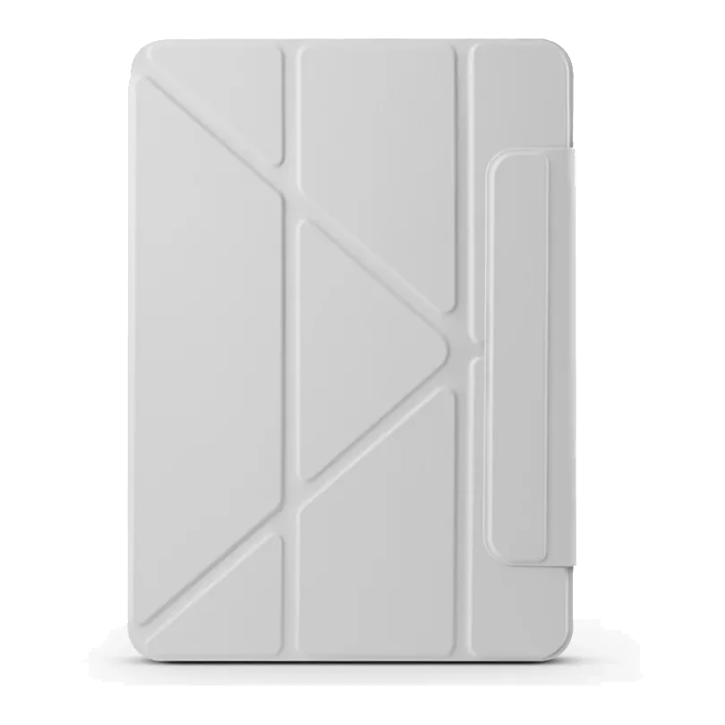 iPad Magnetic Folio Case — Light Gray