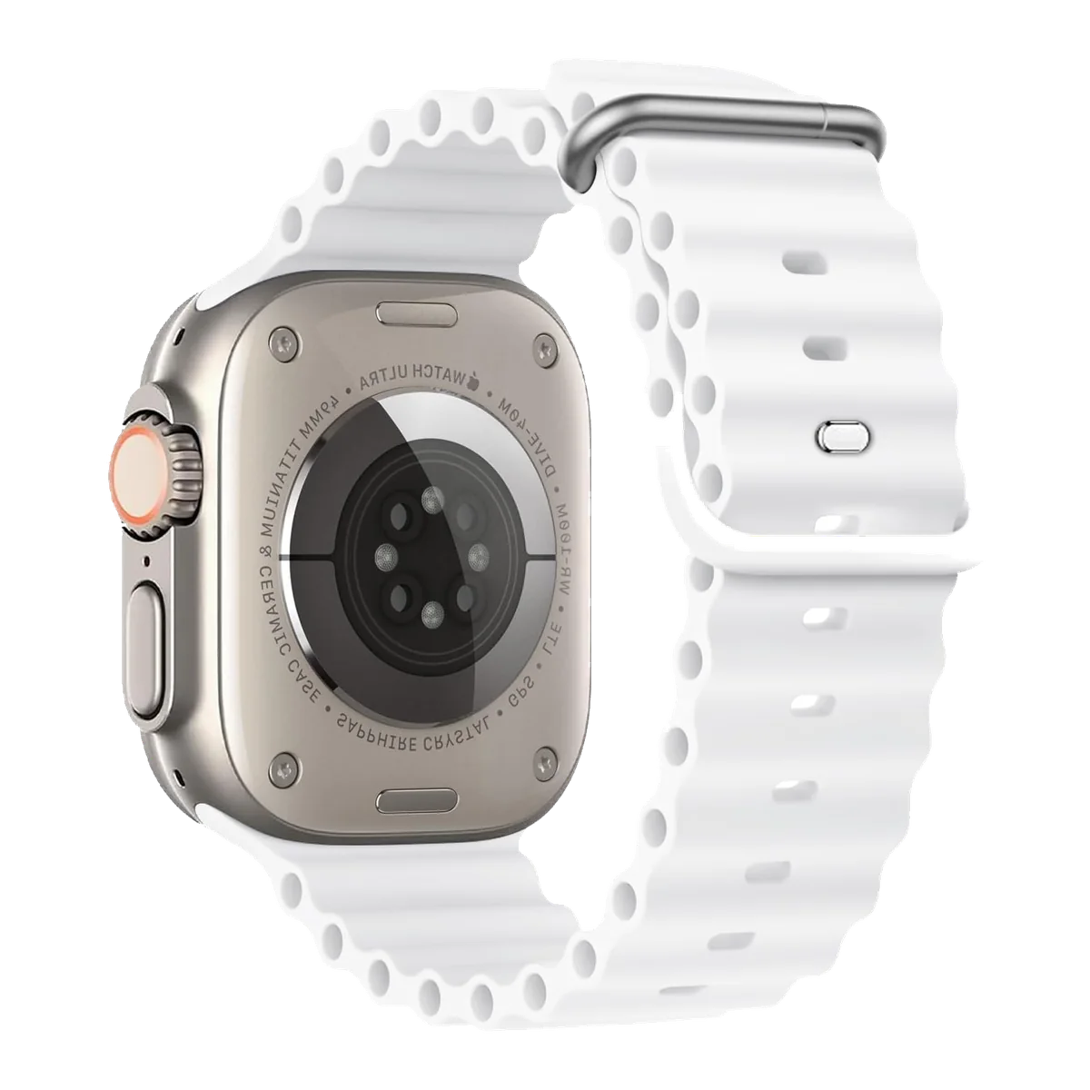 Ocean-Style Watch Band — White