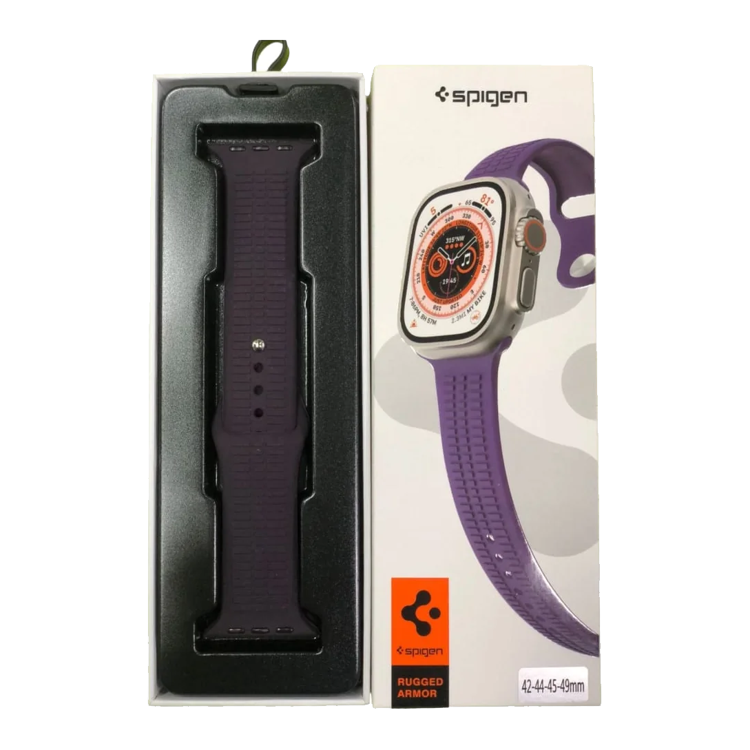 Rugged Armor Strap for Apple Watch — Purple