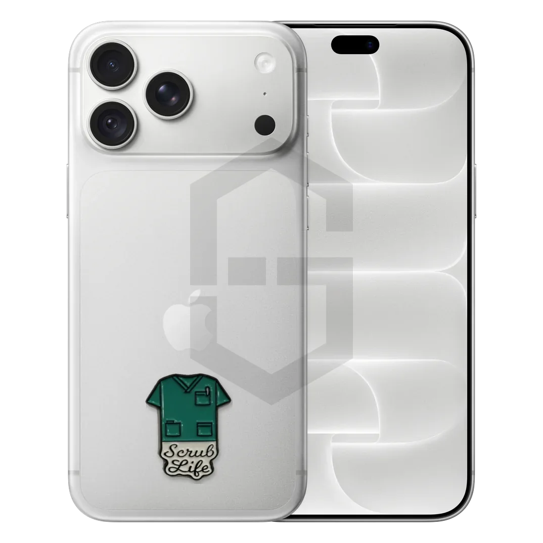Scrub Life Metal Sticker — photo 1