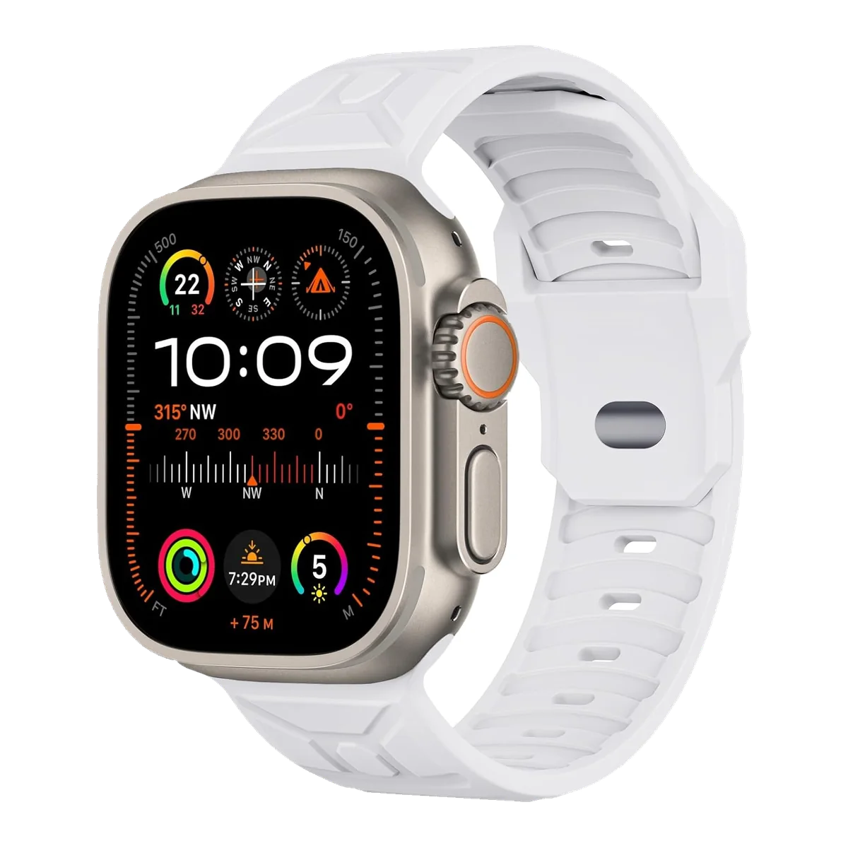 Sport Strap for Apple Watch — White