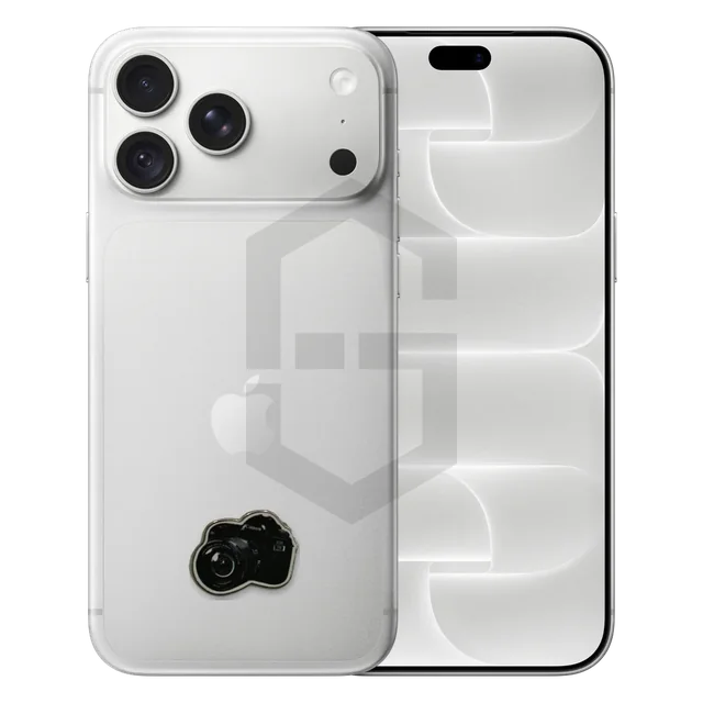 Black Camera Metal Sticker
