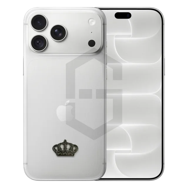 Crown Metal Sticker