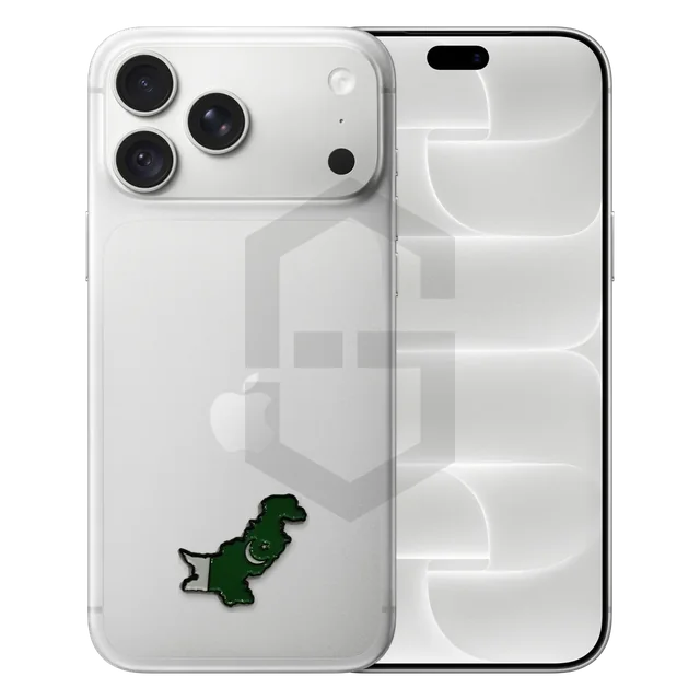 Pakistan Map Metal Sticker