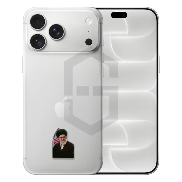 Portrait Metal Sticker 1