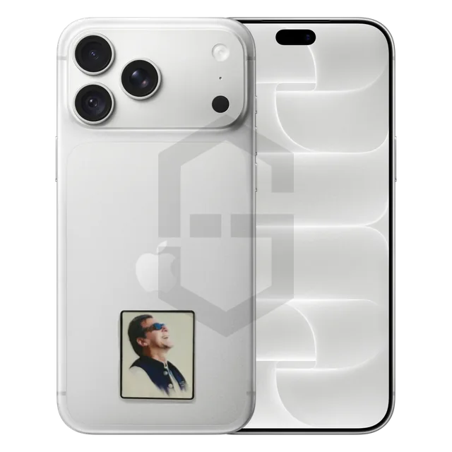 Portrait Metal Sticker 3