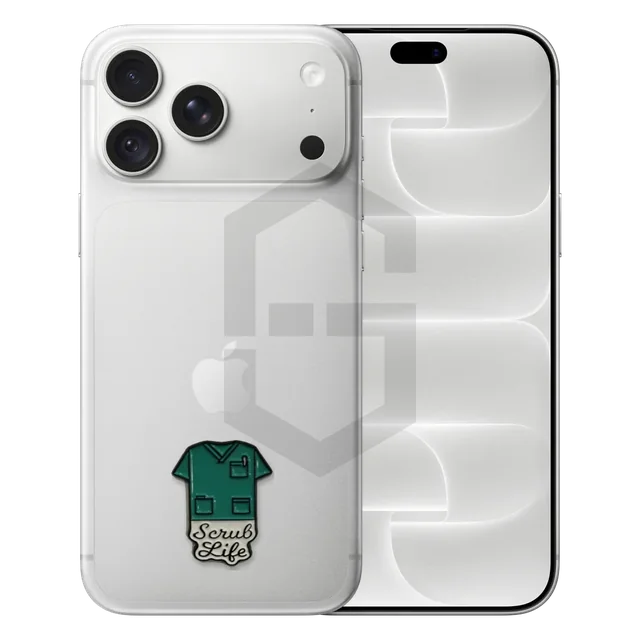 Scrub Life Metal Sticker